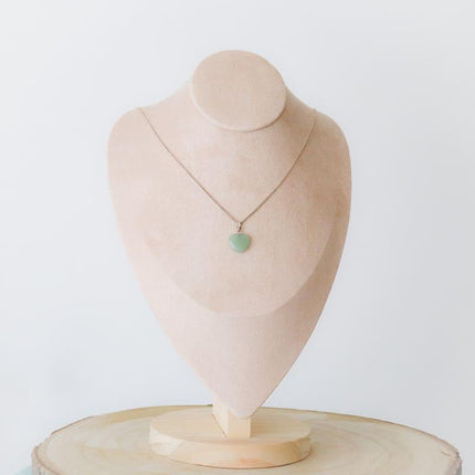 Pendant | Green Aventurine Heart-2