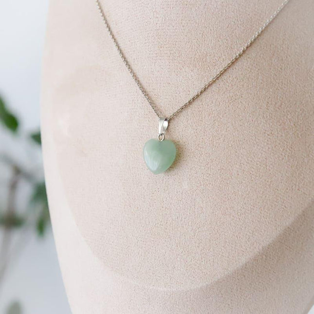 Pendant | Green Aventurine Heart-5
