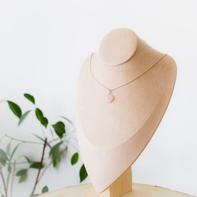 Pendant | Rose Quartz Heart-5