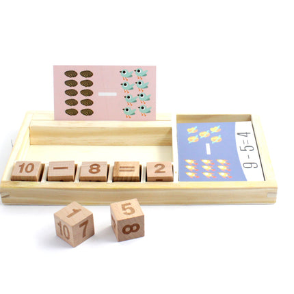 Wooden Cardboard for Children Math Learning-3