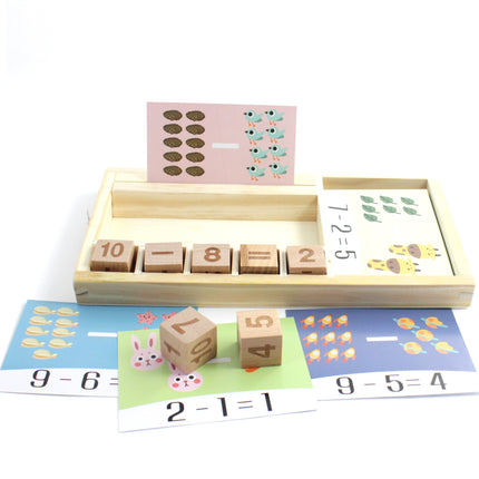 Wooden Cardboard for Children Math Learning-1