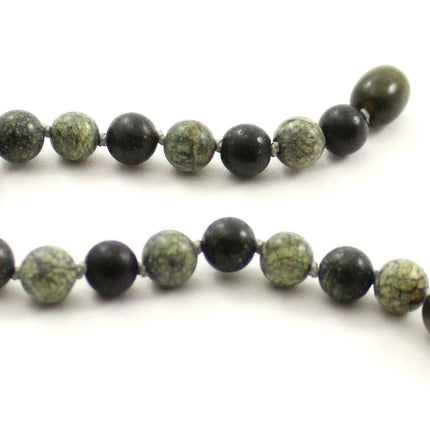 Lace Stone Gemstone Knotted Green Anklet Bracelet-2