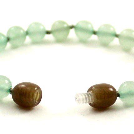 Aventurine Gemstone Knotted Green Anklet Bracelet-3