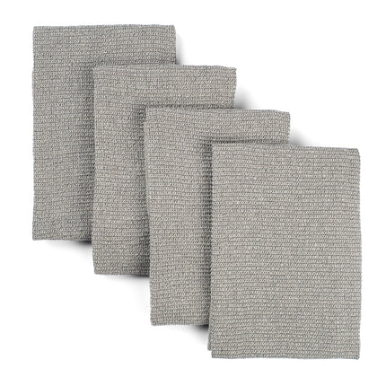 Kitchen Towels Set of 4, Reusable Dish Rags, Ecofriendly Cotton Tea Towels-5