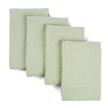 Kitchen Towels Set of 4, Reusable Dish Rags, Ecofriendly Cotton Tea Towels-7