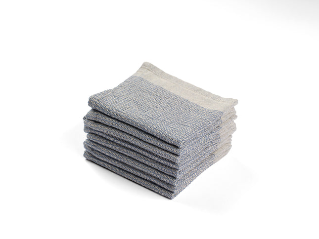 Waffle Weave Wash Cloths - Set of 8-1