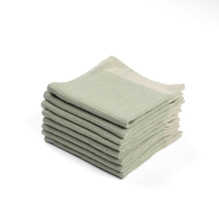 Waffle Weave Wash Cloths - Set of 8-2