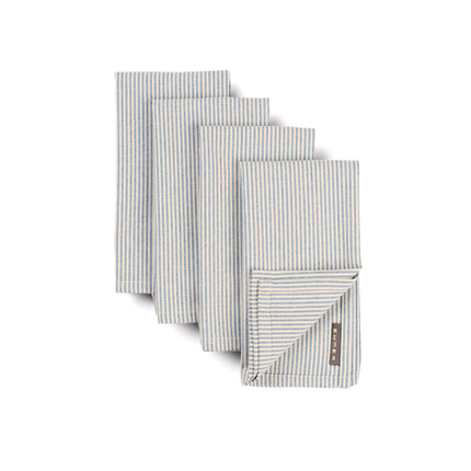 Cloth Napkins Set of 4, Washable Cotton Napkins, Upcycled Napkins Cloth-4