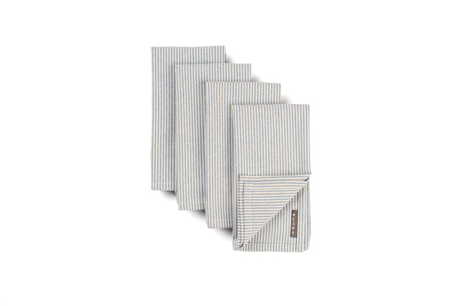 Cloth Napkins Set of 4, Washable Cotton Napkins, Upcycled Napkins Cloth-4