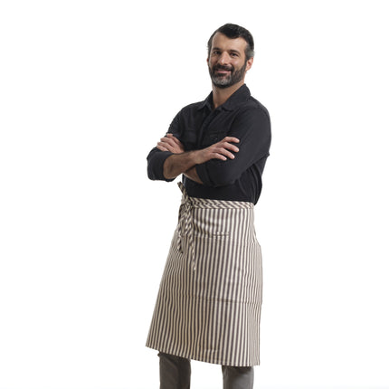 Bistro Apron with Pockets, Cotton Apron for Kitchen & Restaurant-6