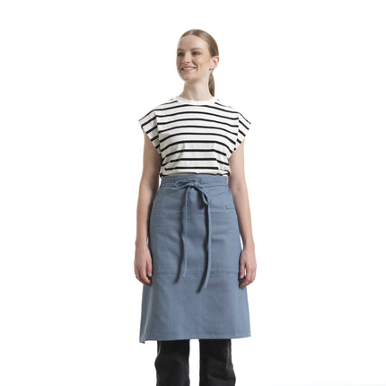 Bistro Apron with Pockets, Cotton Apron for Kitchen & Restaurant-3