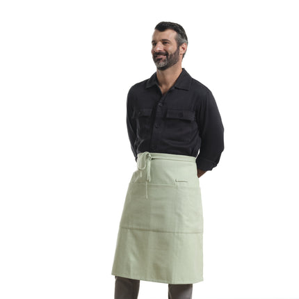 Bistro Apron with Pockets, Cotton Apron for Kitchen & Restaurant-10