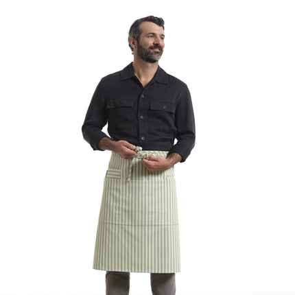 Bistro Apron with Pockets, Cotton Apron for Kitchen & Restaurant-7
