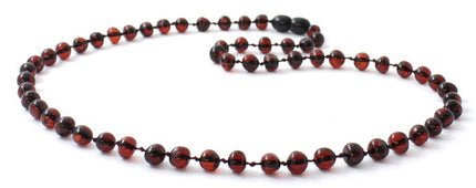 NBAP-4 Amber Cherry Polished Necklace for Women-2