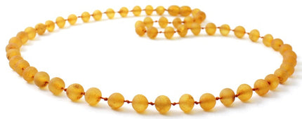 NBAR-2 Amber Raw Golden Honey Necklace for Adults-2