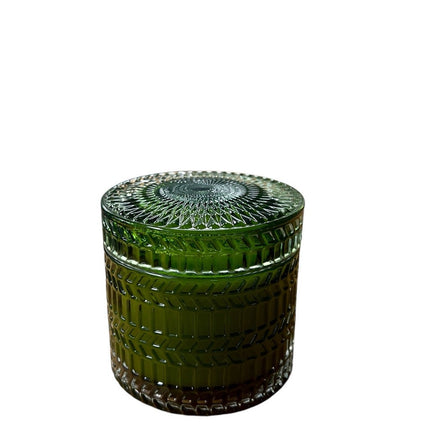 Premium Olive Oil Candle, Rose Geranium 215g-1