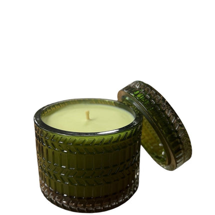 Premium Olive Oil Candle, Rose Geranium 215g-4
