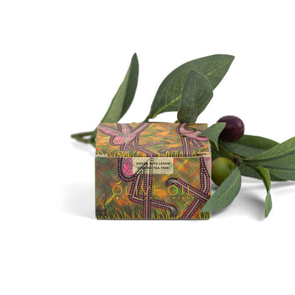 Olive Oil Soap ,Indigenous Series, Gidyea With Lemon Scented Tea Tree Essential Oil-2