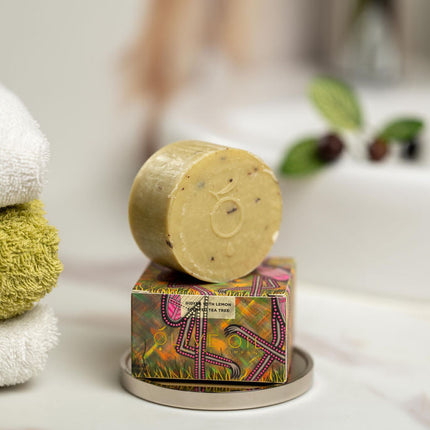 Olive Oil Soap ,Indigenous Series, Gidyea With Lemon Scented Tea Tree Essential Oil-1
