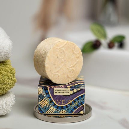 Olive Oil Soap ,Indigenous Series ,   Gumby Gumby, With Blue Mallee Eucalyptus Oil-2