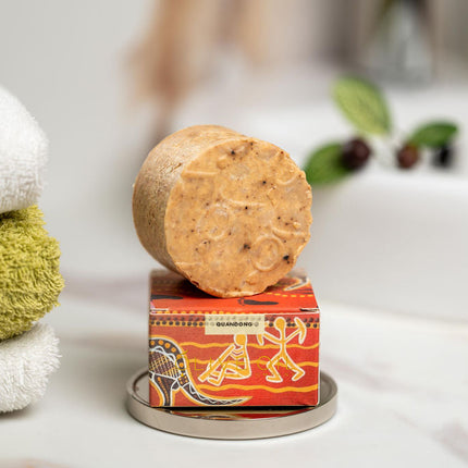 Olive Oil Soap ,Indigenous Series, Quandong Soap 100g-1
