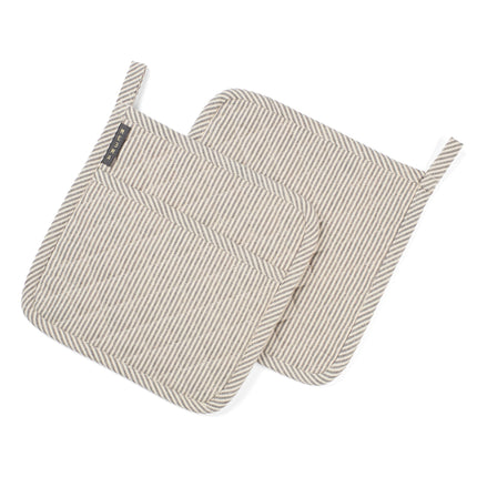 Potholders Set of 2, Cotton Pot Holders for Kitchen Heat Resistant-3