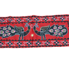 Red & Black Peacock