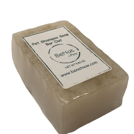 BeNat Pets. All-Natural Pet Shampoo Bar. Oat. 5.8 oz.-1