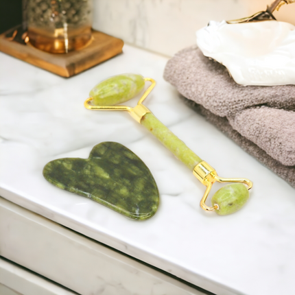 Natural Jade Roller and Gua-Sha-1