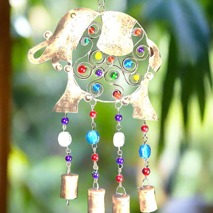 Beaded Elephant Chime-0