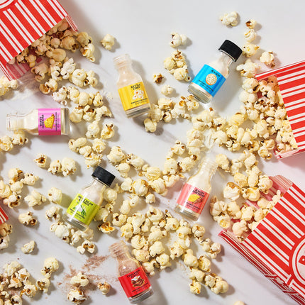 Gourmet Popcorn Seasoning Sampler Kit, 10 Flavor Variety Pack - Including Kettle Corn, Garlic Parmesan, Bacon Cheddar, Caramel, Butter, White Cheddar, Ranch, Spicy Jalapeño, Movie Night-4