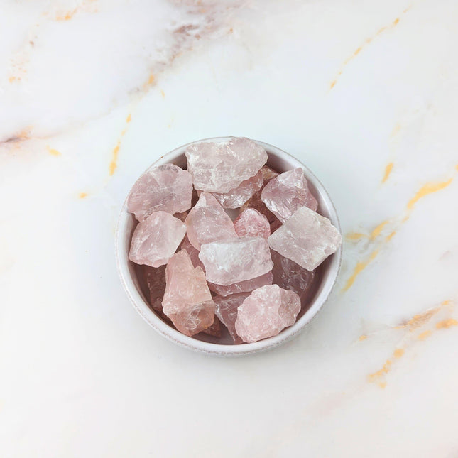 Raw stone in Rose Quartz-0