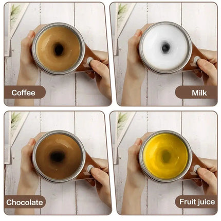 Automatic stirring cup portable rechargeable stainless steel suitable for home travel-3