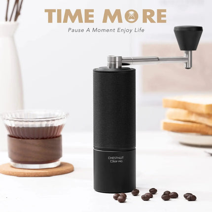 TIMEMORE Store Chestnut C3ESP PRO Manual Coffee Grinder Capacity 25g Hand Adjustable Steel Core Burr Send Cleaning Brush-0