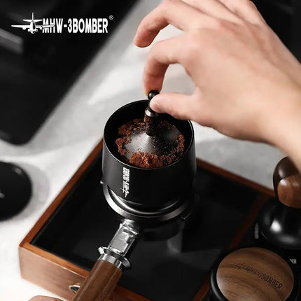 Coffee Dosing Funnel Aluminum Alloy Dosing Shaker Fit 51-54/58mm Portafilters Espresso Dosing Cup Home Barista Tools-1