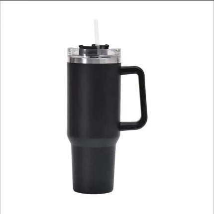 40oz 1200ML High Quality Insulated Tumbler with Handle Straw Double Wall Thermal Iced Travel Cup Coffee Cup Perfect Gift-12