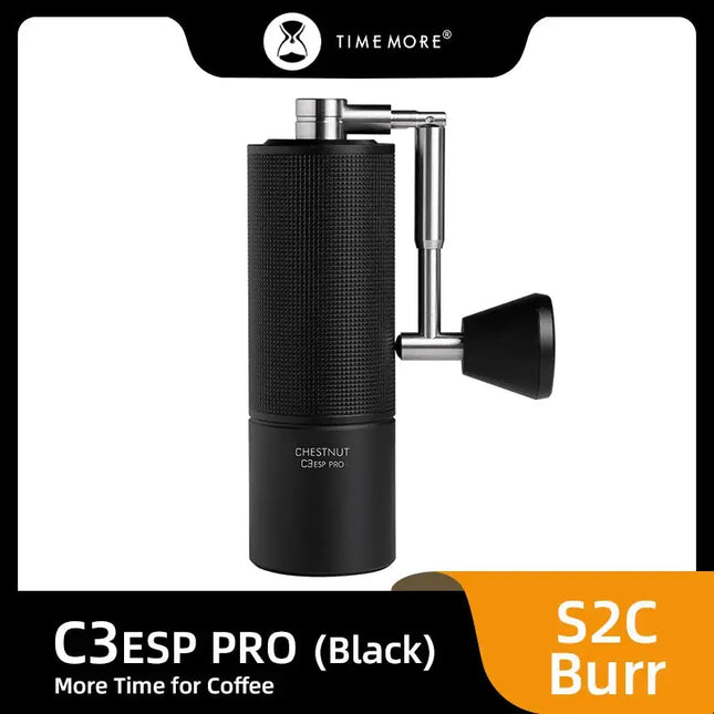 TIMEMORE Store Chestnut C3ESP PRO Manual Coffee Grinder Capacity 25g Hand Adjustable Steel Core Burr Send Cleaning Brush-5