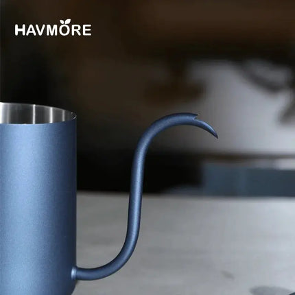 Stainless Steel 600ml Long Gooseneck Spout Barista Espresso Coffee Makers-1