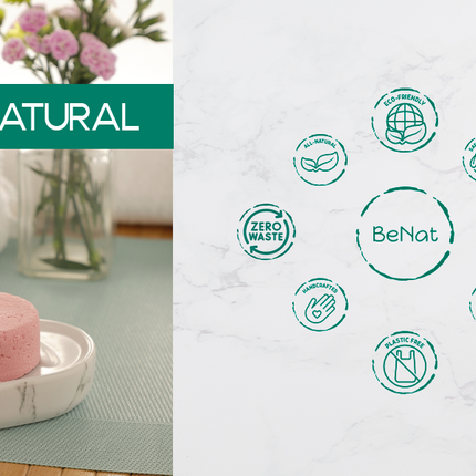 All-Natural Shampoo Bar. Plastic-Free-4