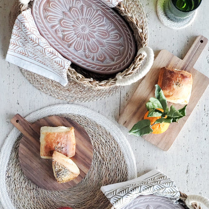 Bread Warmer & Basket - Flower-3