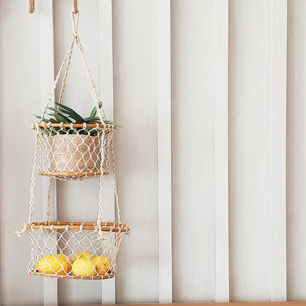 Jhuri Double Hanging Basket-1