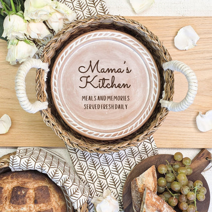 Bread Warmer & Basket - Mom Round-1
