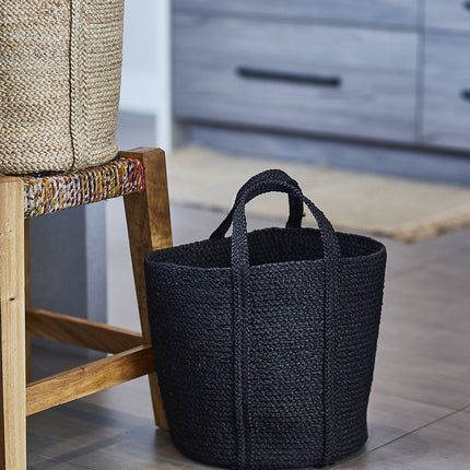 Kata Basket with handle - Black-2