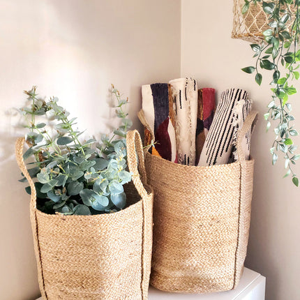 Kata Basket with handle - Natural-1