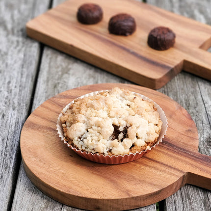 Wooden Round Serving Board - Small-2