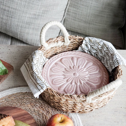 Bread Warmer & Basket - Vintage Flower-2