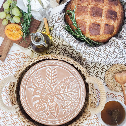 Bread Warmer & Basket - Plant Round-2