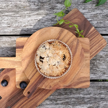 Wooden Round Serving Board - Small-4