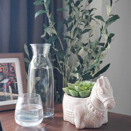 Terracotta Pot - Horse-1