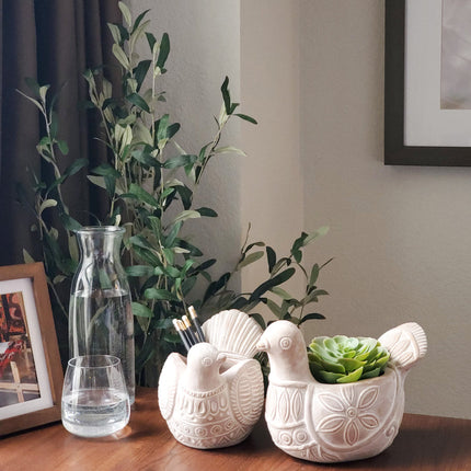 Terracotta Pot - Spotted Dove-2